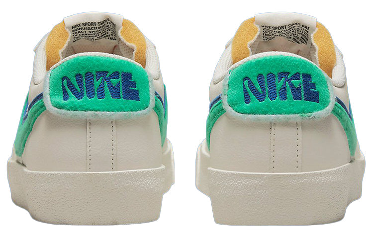 Image of Nike Blazer Low '77 SE 'Double Swoosh - Phantom Green Royal' DO9777-001