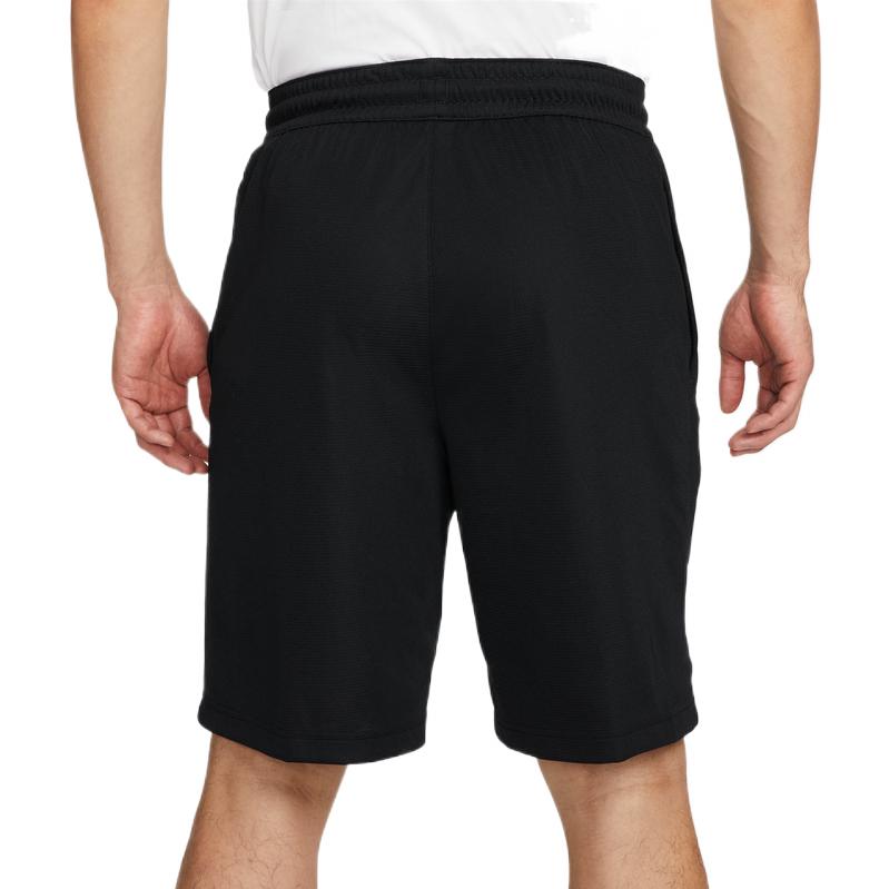 Image of Men's Nike Colorblock Large Logo Printing Casual Shorts Black DQ1169-010