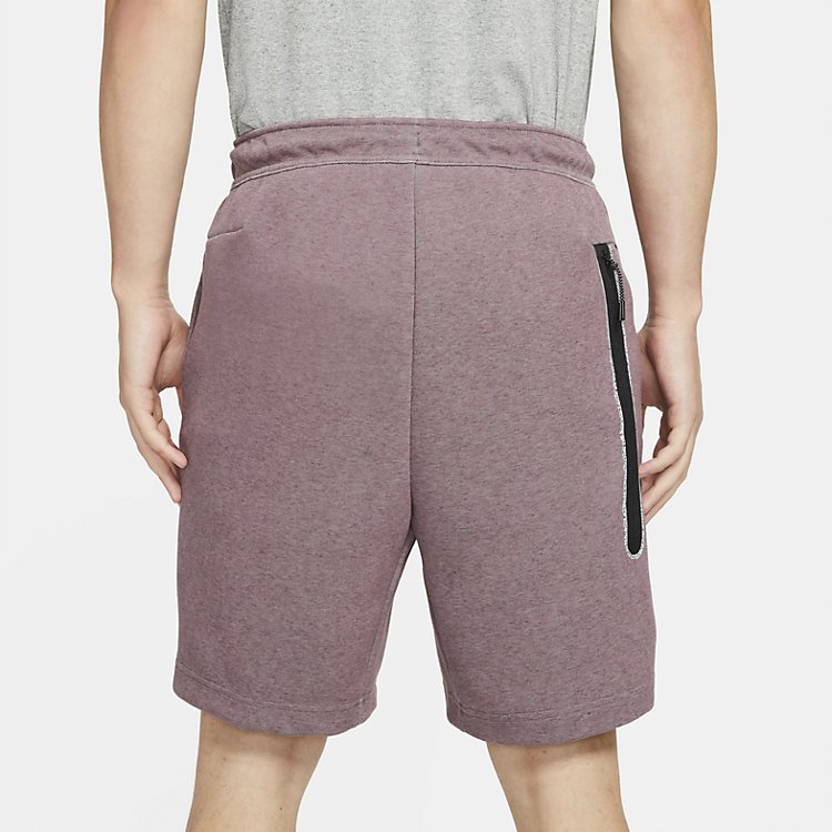 Image of Nike Sportswear Tech Fleece Revival Shorts 'Dark Wine' DM0083-646