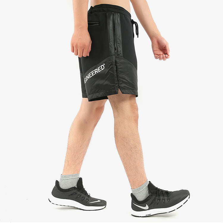 Image of Men's Air Jordan 23 Engineered Logo Breathable Loose Sports Gym Casual Shorts Bl