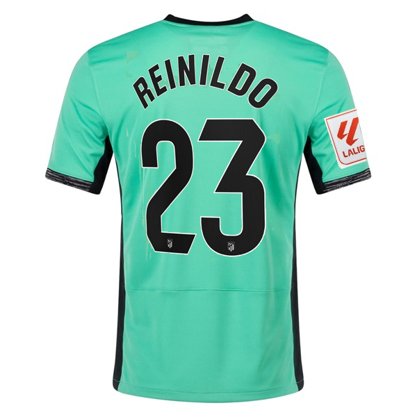 Nike Atletico Madrid Reinildo Mandava Drittes Trikot mit La Liga Patch 23/24 (Sprin