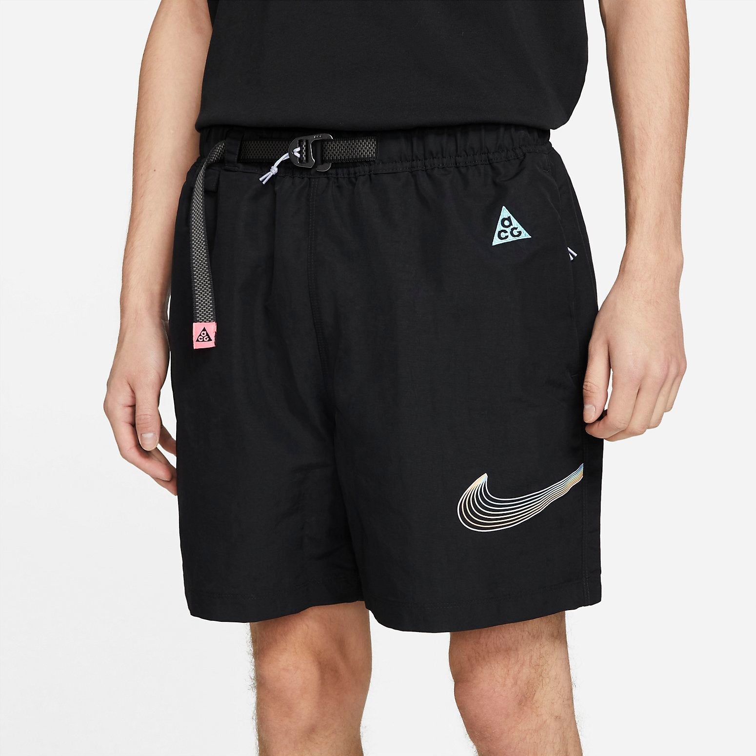 Image of Nike ACG BeTrue Trail Shorts 'Black' DJ1427-010