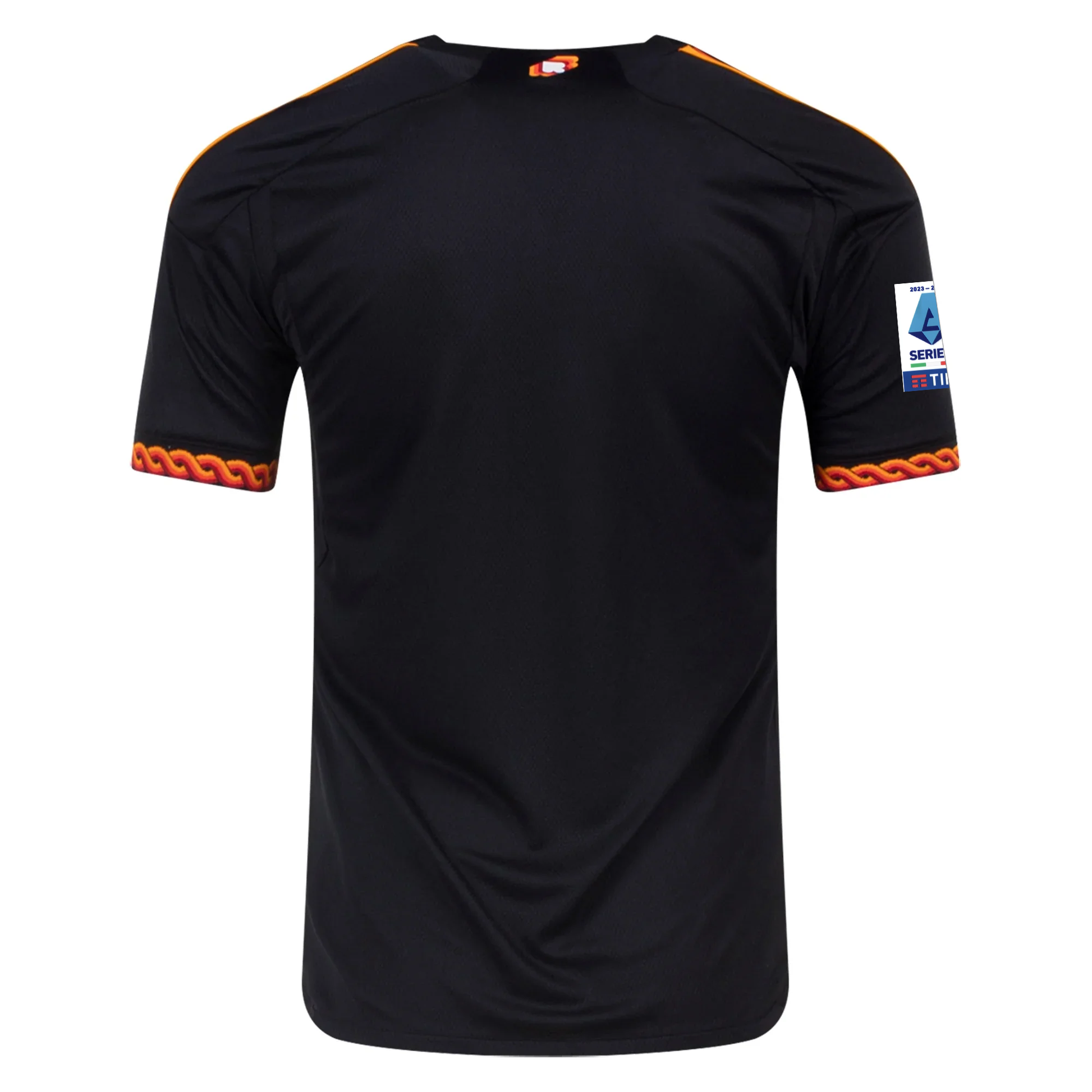 adidas Roma Third Jersey w/ Series A Patch 23/24 (Black)