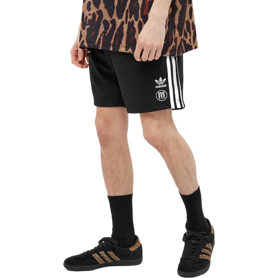 Men's adidas originals Alphabet Logo Printing Side Stripe Elastic Waistband Spor