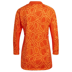 Image of Adidas Womens Condivo 22 Long Sleeve Goalkeeper Jersey (Orange)