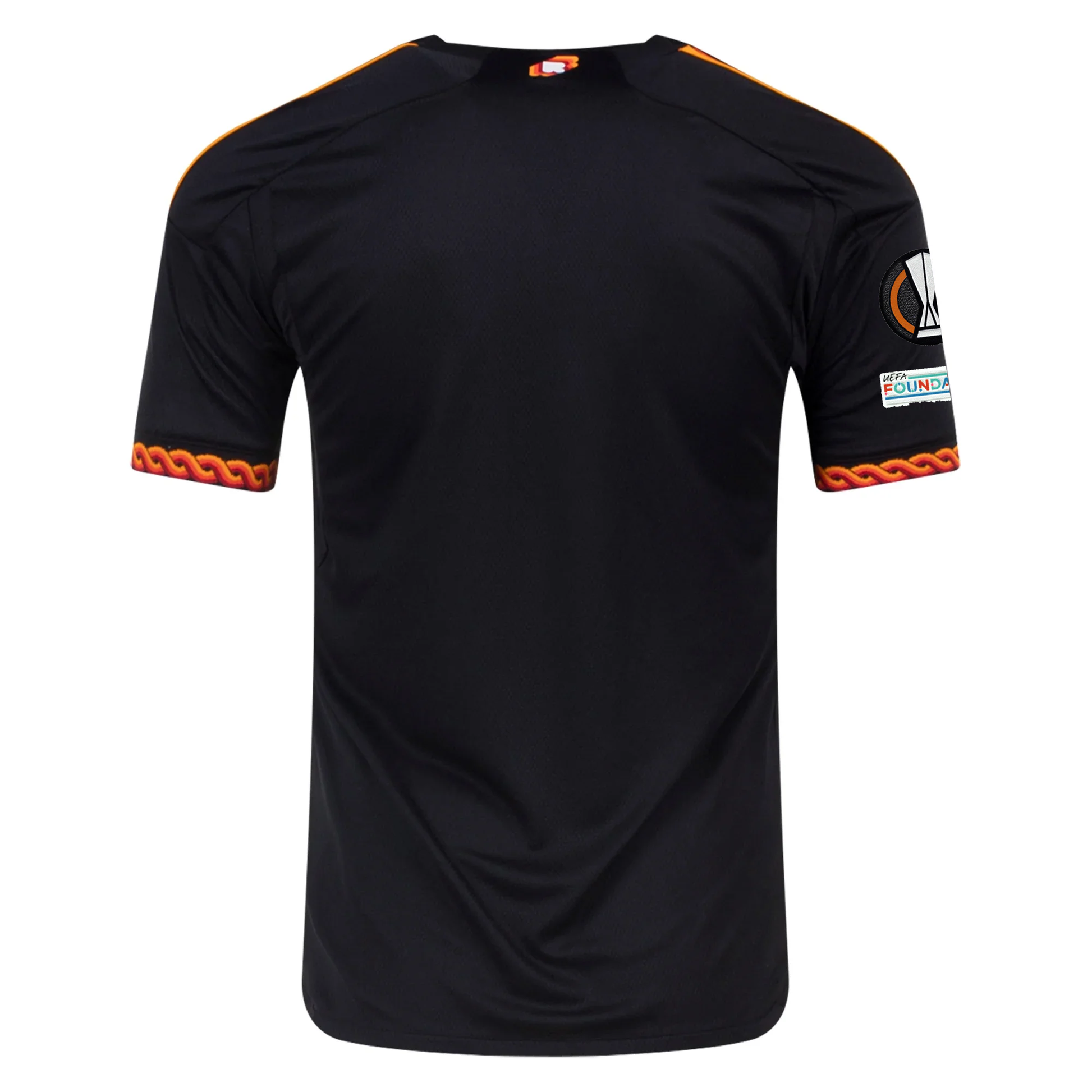 adidas Roma Third Jersey w/ Europa League Patches 23/24 (Black)