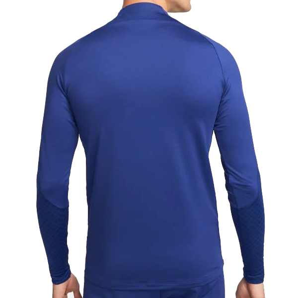 Nike Barcelona Strike Training Long Sleeve Top (Deep Royal/Noble Red)