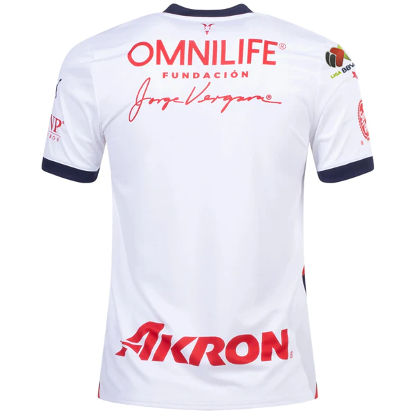 Image of Puma Chivas Auswärtstrikot mit Liga MX 23/24 (Puma Weiß)