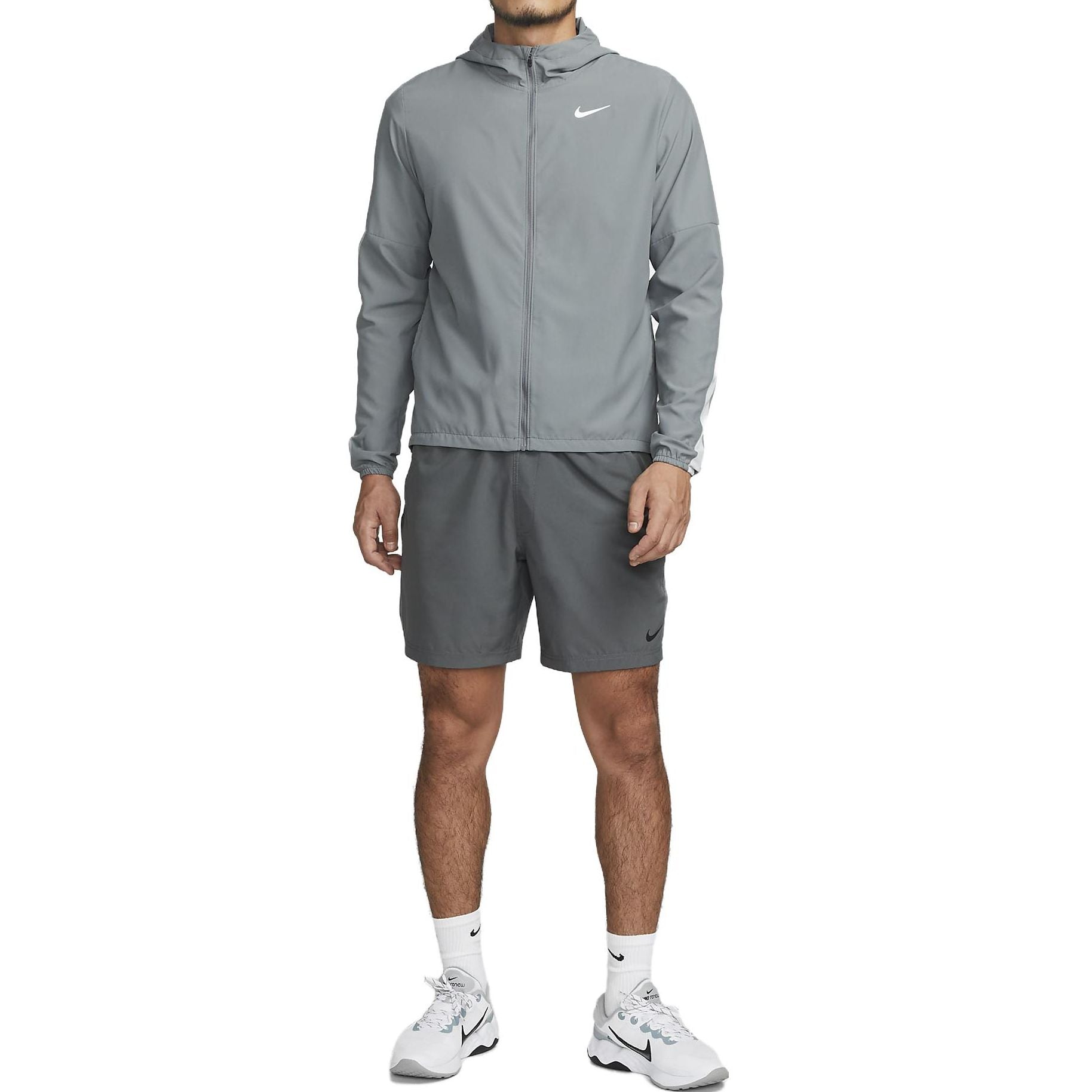 Image of Nike Dri-FIT Form Unlined Versatile Shorts 'Grey' DV9858-068