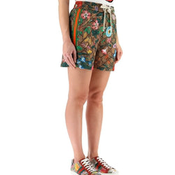 Image of (WMNS) GUCCI GG Print Shorts For Multi-color 605473-XJB9I-2103