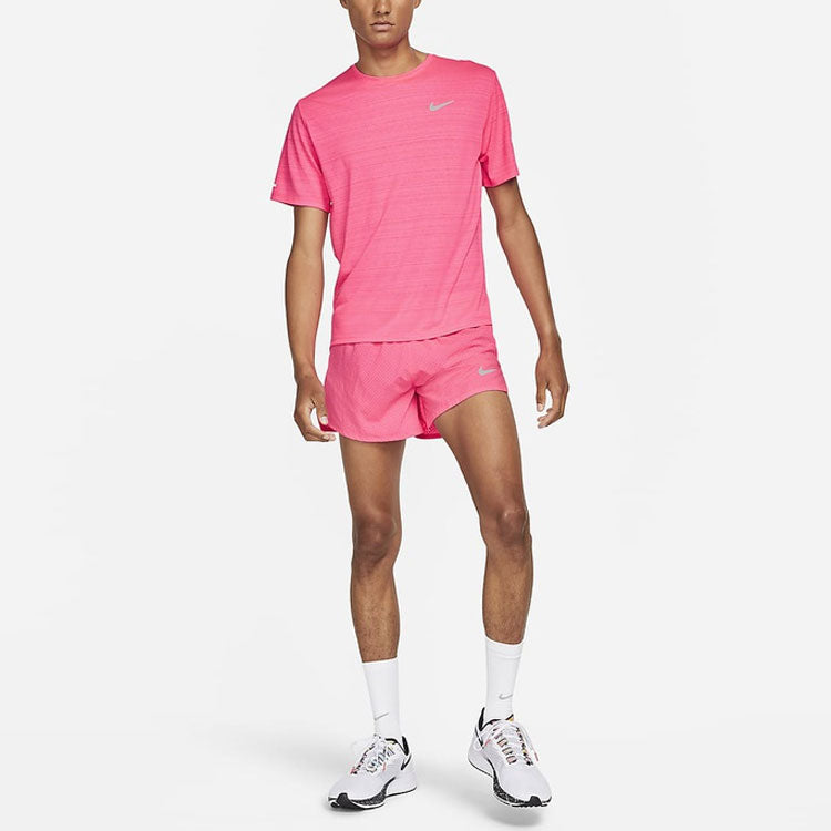 Nike Solid Color Sports Breathable Quick Dry Shorts Unisex Pink CJ7847-639