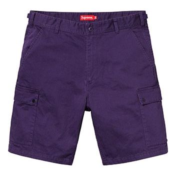 Image of Supreme SS19 Cargo Short Casual Shorts Unisex Purple SUP-SS19-943