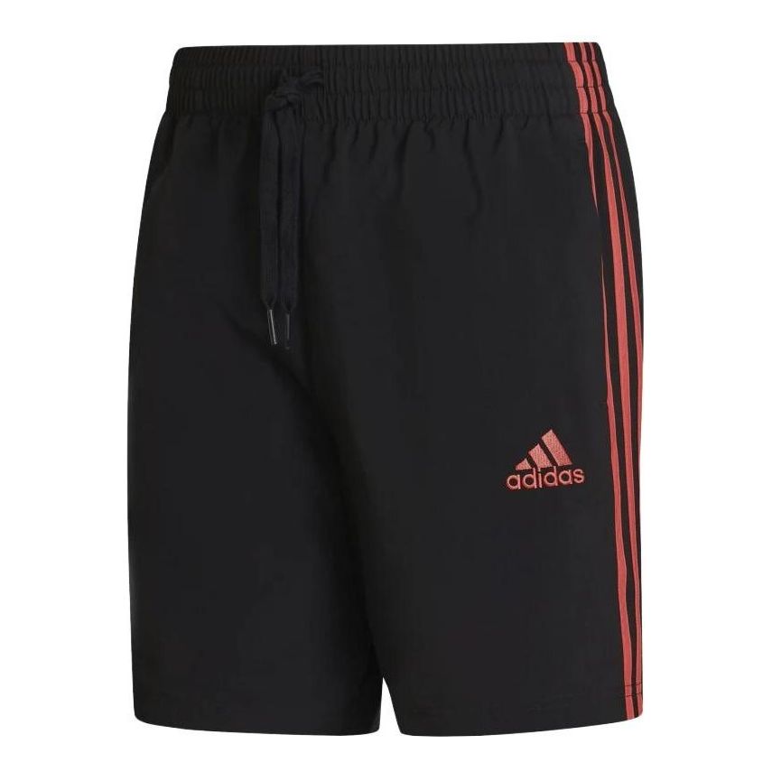 Image of Adidas Aeroready Essentials Chelsea 3-Stripes Shorts 'Black' HE4431
