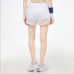 Image of (WMNS) Nike As Nk Run Dvn Tmpo Luxe 2in1 Sports Shorts White DA1281-100