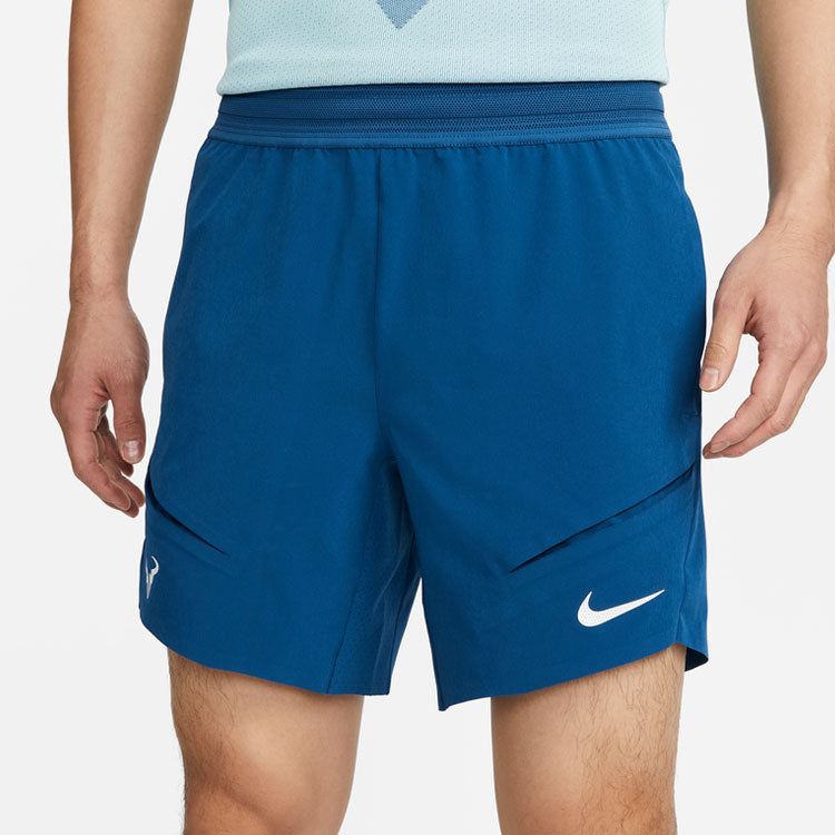 Men's Nike Solid Color Logo Tennis Sports Shorts Blue DD8544-476