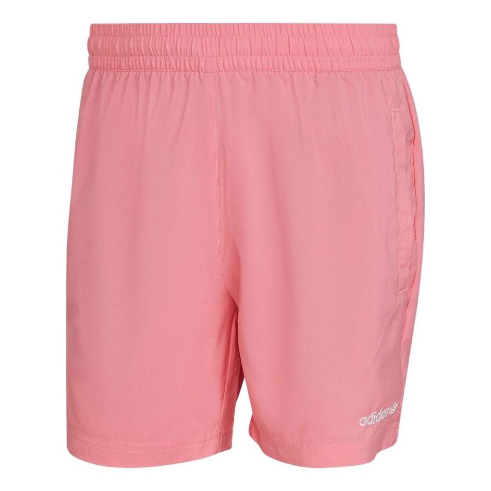 Men's adidas originals Solid Color Logo Alphabet Printing Straight Shorts Japane