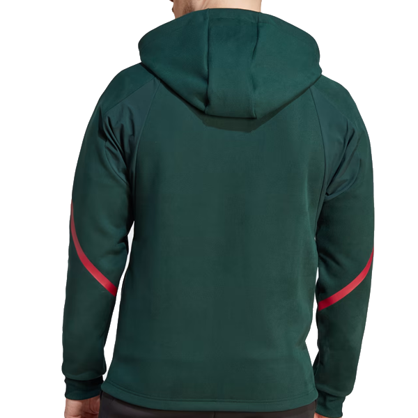 Image of adidas Manchester United D4GMD Full Zip Hoodie 23/24 (Green Night)