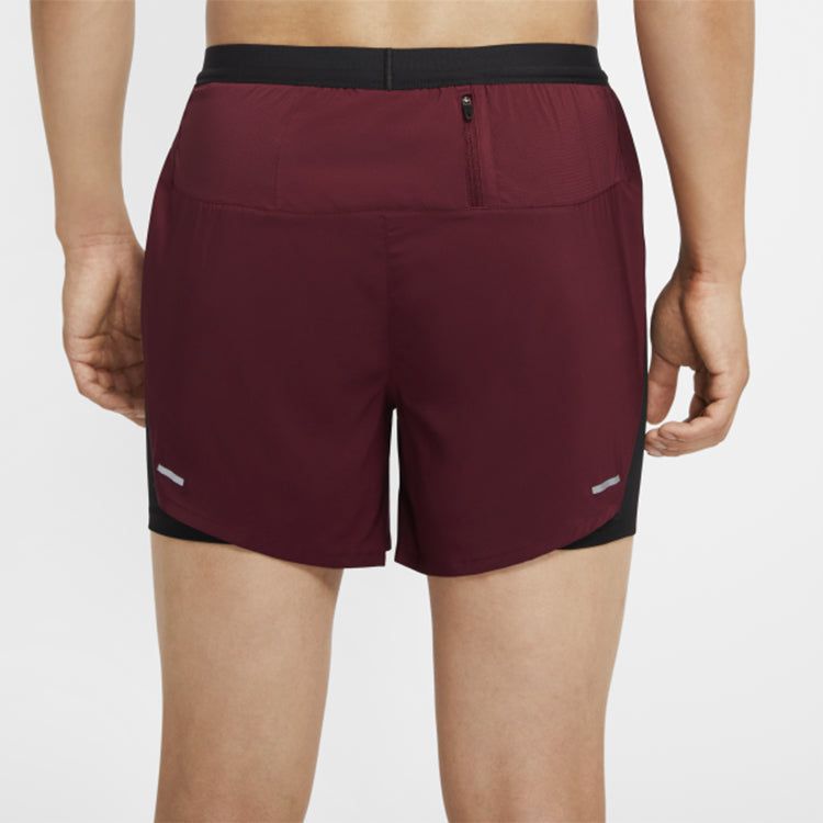 Image of Men's Nike FLEX STRIDE FUTURE FAST 2-IN-1 Running Red Shorts CU5475-638