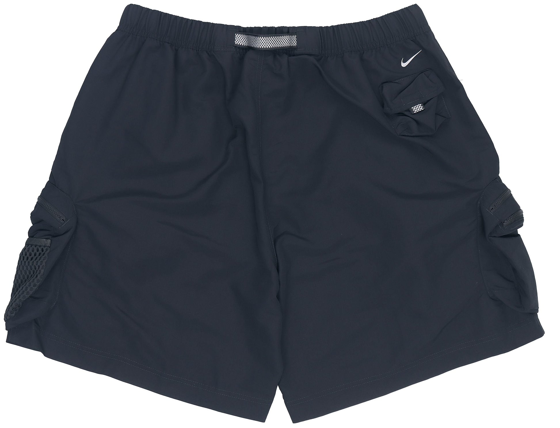 Nike ACG Snowgrass Solid Color Cargo Pocket Shorts Black DN3946-070