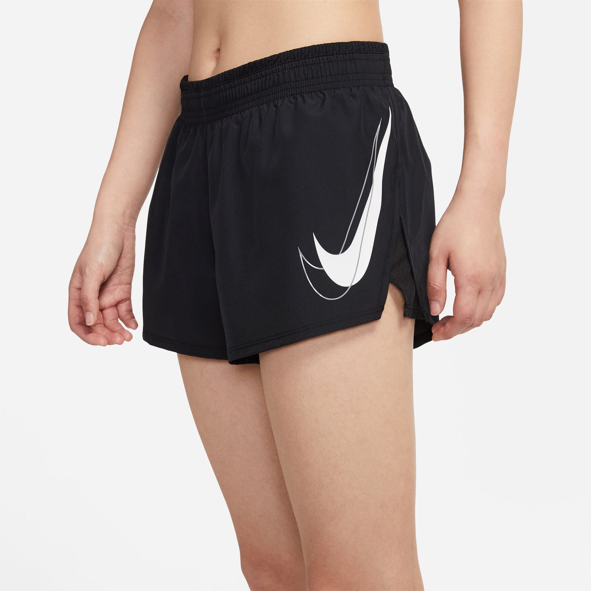 (WMNS) Nike AS W NK DF SWSH Run Short 'Black' DD4924-010