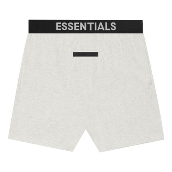 Image of Fear of God Essentials SS21 Lounge Short Light Heather Oatmeal FOG-SS21-606