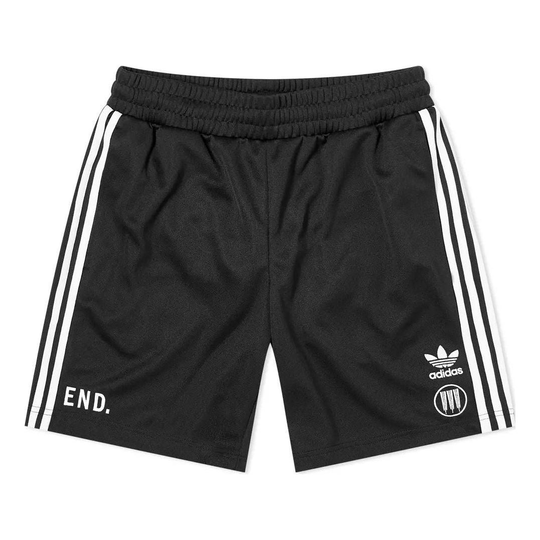 Image of Men's adidas originals Alphabet Logo Printing Side Stripe Elastic Waistband Spor