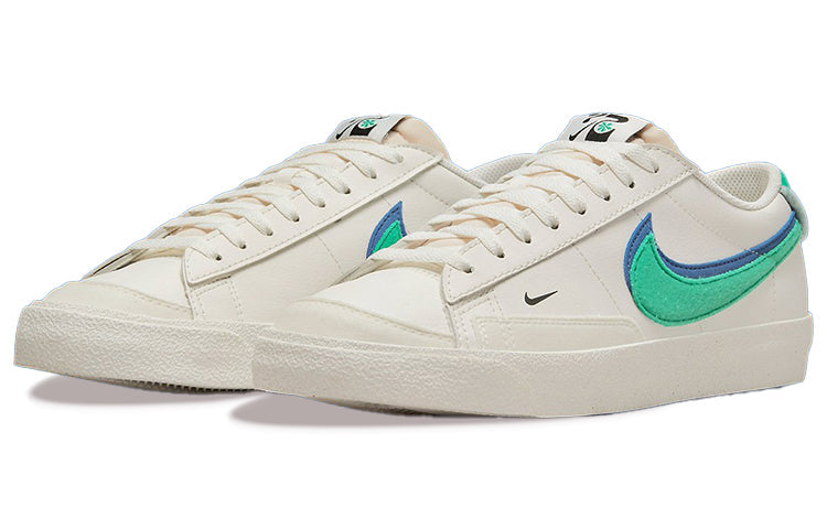 Nike Blazer Low '77 SE 'Double Swoosh - Phantom Green Royal' DO9777-001