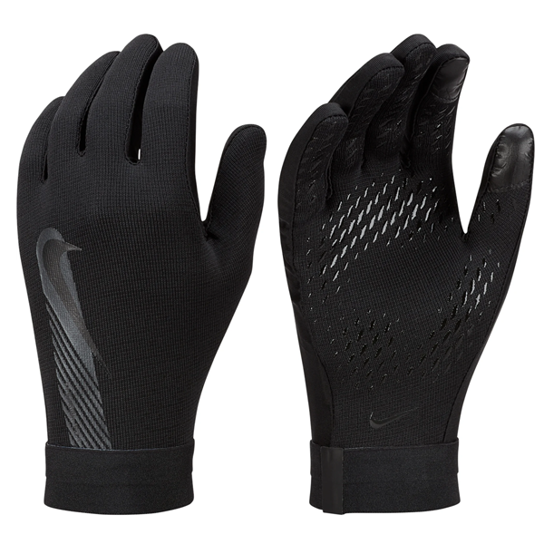 Nike Therma-Fit Academy Field Player Gloves (Black/Black)