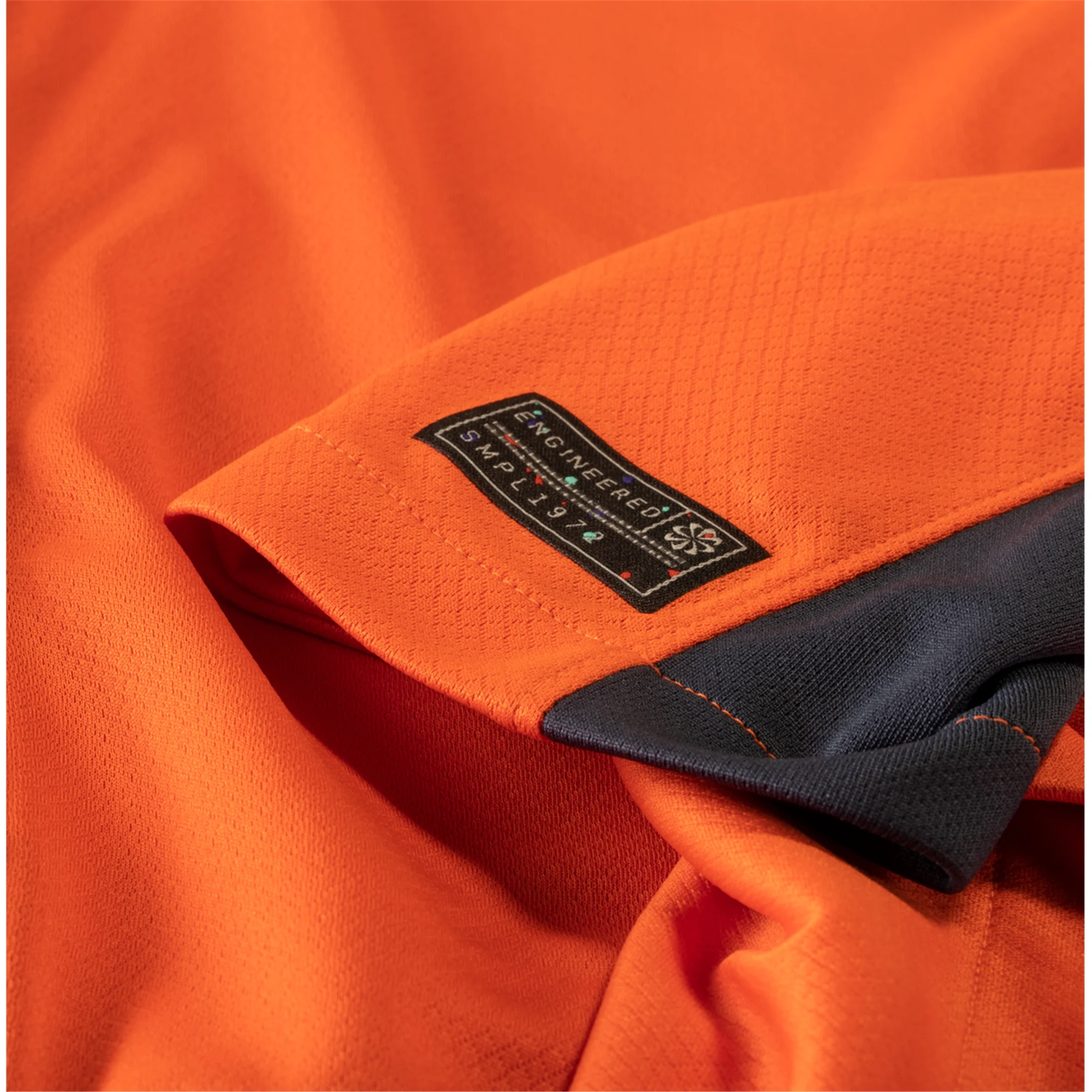 Image of Nike Inter Mailand Drittes Trikot mit Serie A + Copa Italia Patches 23/24 (Safety Orange
