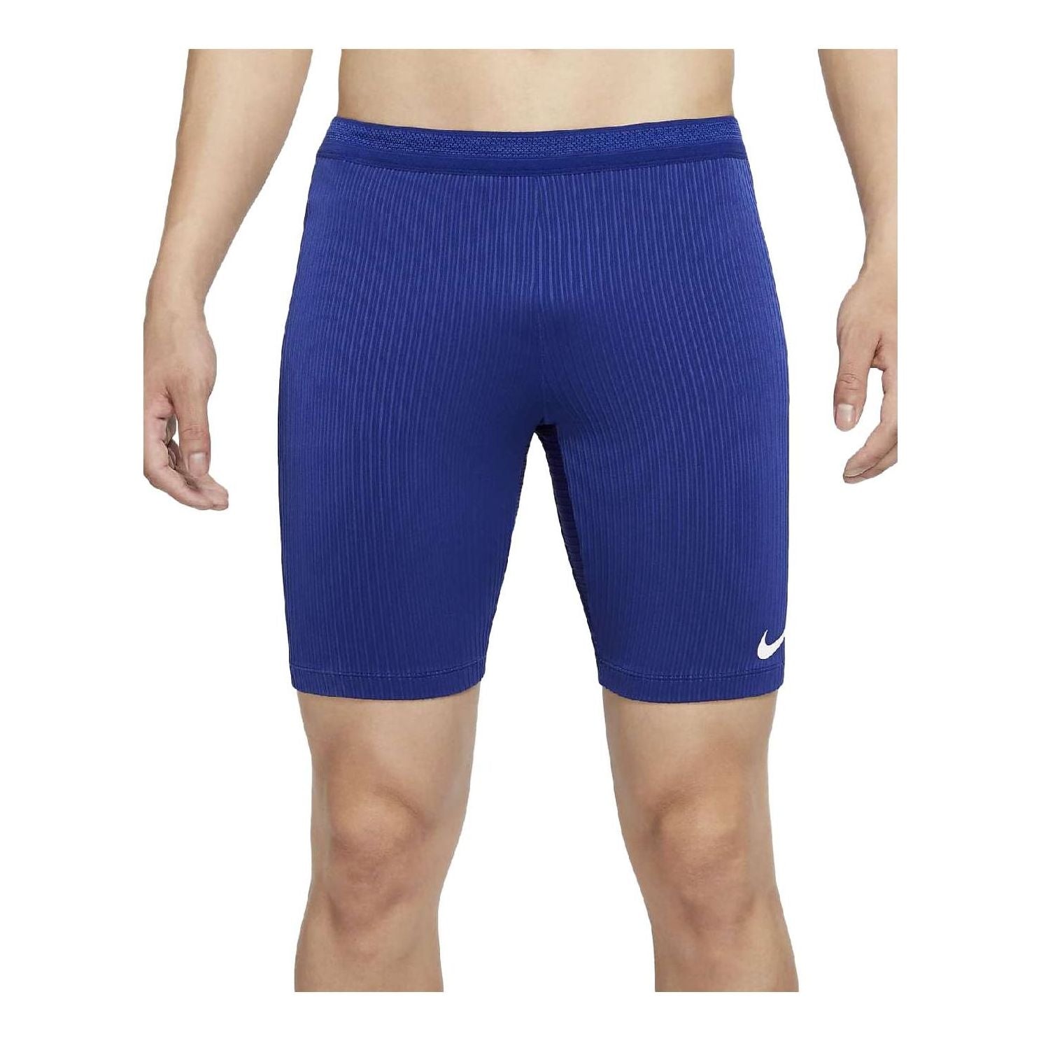 Image of Nike Dri-FIT ADV Team USA AeroSwift 1/2 Length Racing Tights 'Blue' CV0407-455