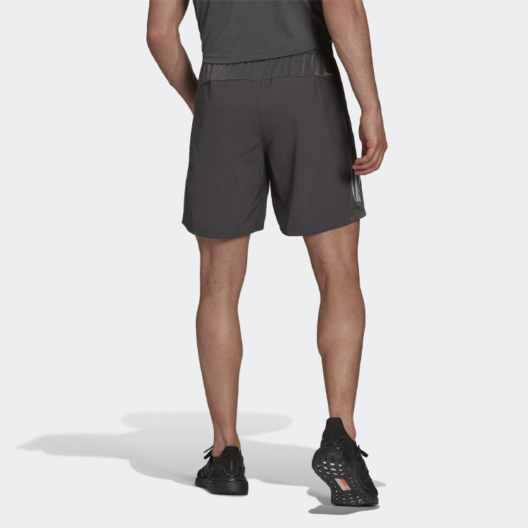 Image of adidas Own the Run Shorts 'Grey Six' H34502