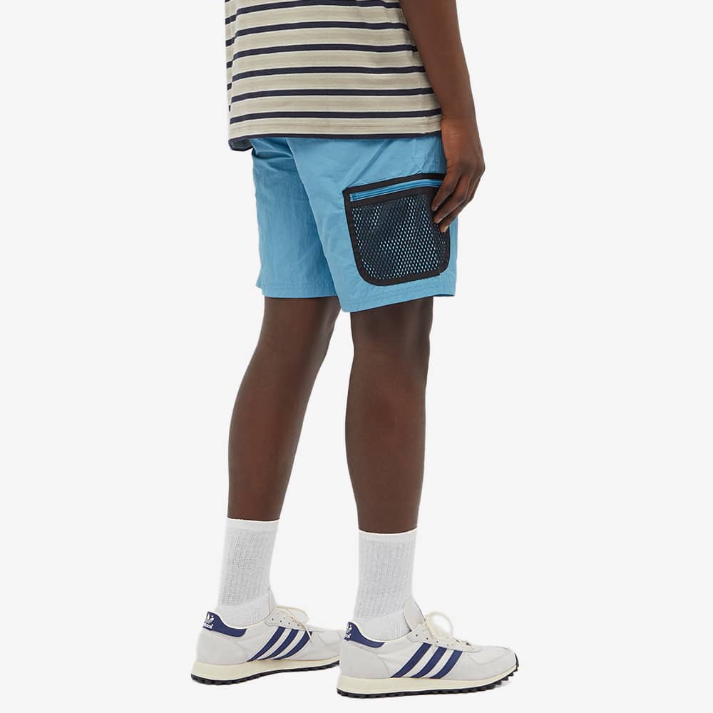 Image of adidas originals Adv Wvn Shorts Multiple Pockets Outdoor Sports Blue GN2342