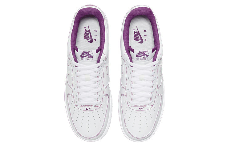 Image of Nike Air Force 1 '07 'Contrast Stitch - White Viotech' CV1724-105