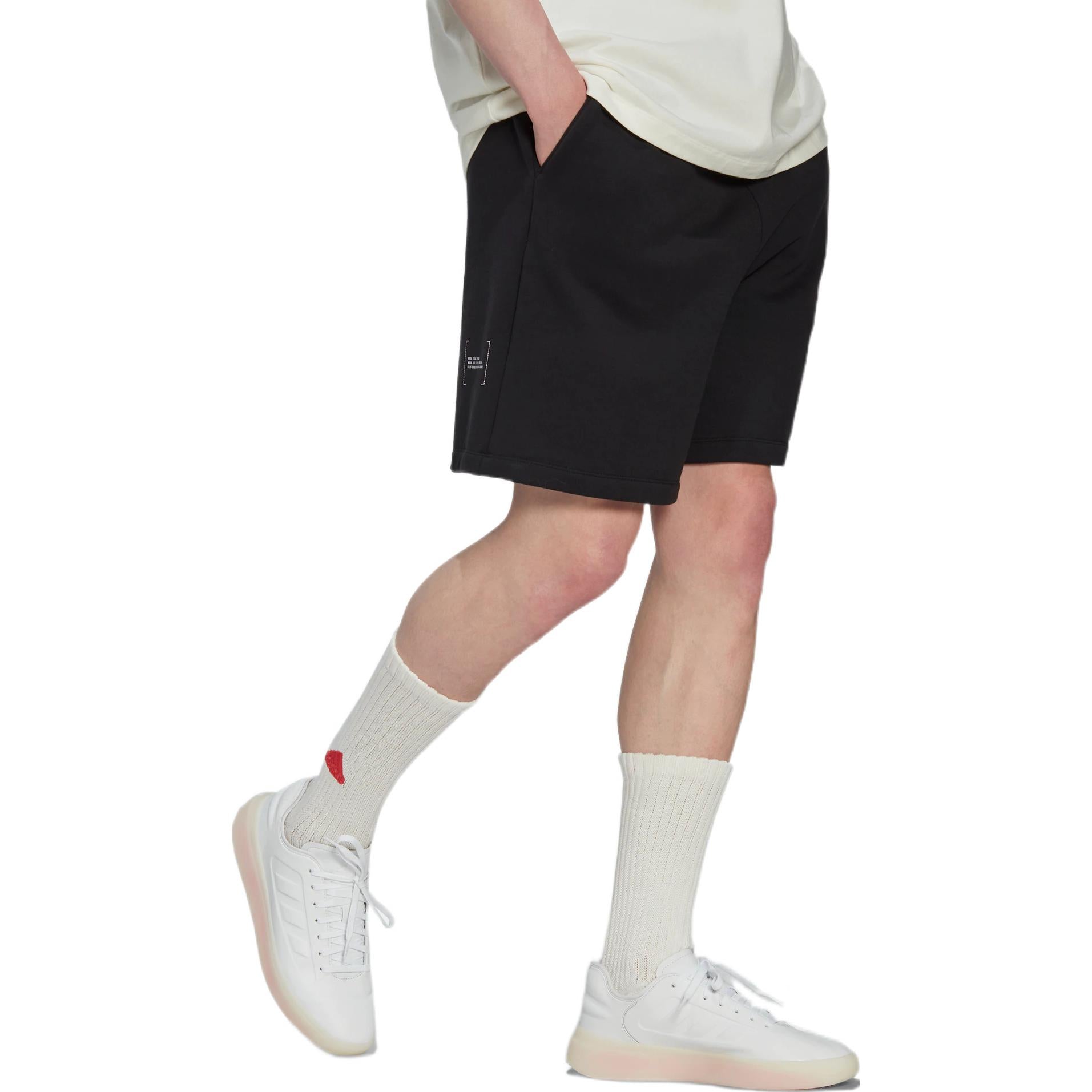 Image of Men's adidas Solid Color Sports Shorts Black HG2067