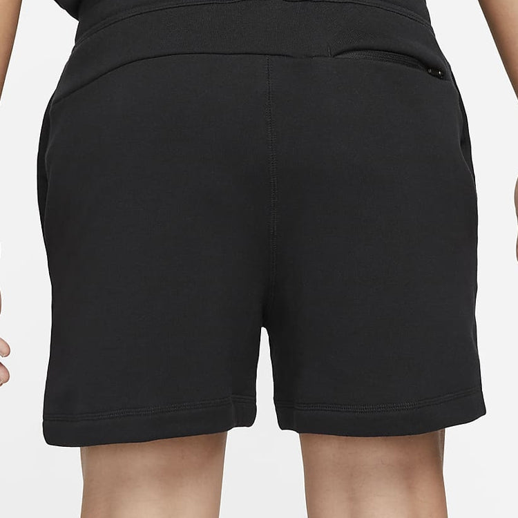 Image of Nike Sportswear Air French Terry Shorts 'Black' DV9861-010
