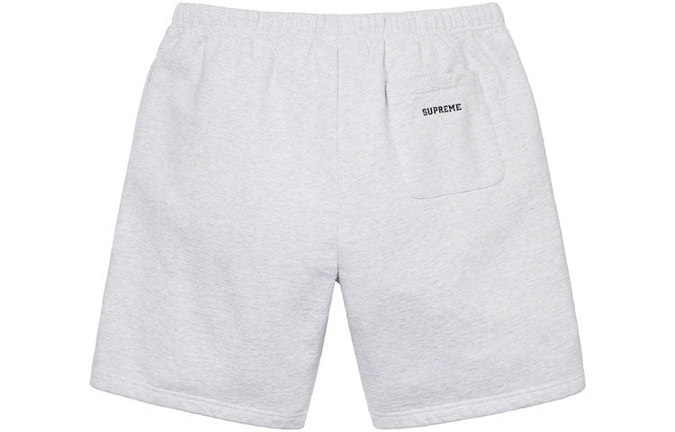 Image of Supreme SS21 Week4 Embroidered S Sweatshort Full Print Alphabet Sports Shorts Un