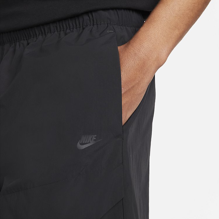 Image of Nike Sportswear Tech Pack Woven Unlined Cargo Shorts 'Black' DM5592-010