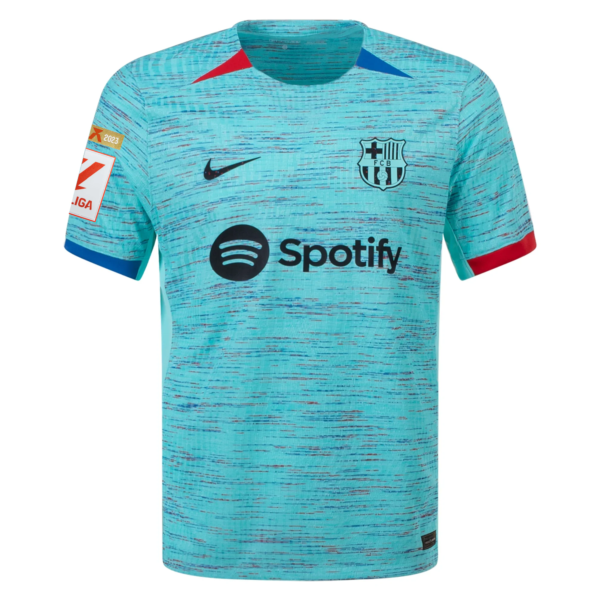 Image of Nike Barcelona أصيلة رونالد أروجو مباراة Vaporknit الثالث جيرسي ث / الدوري الاسباني C