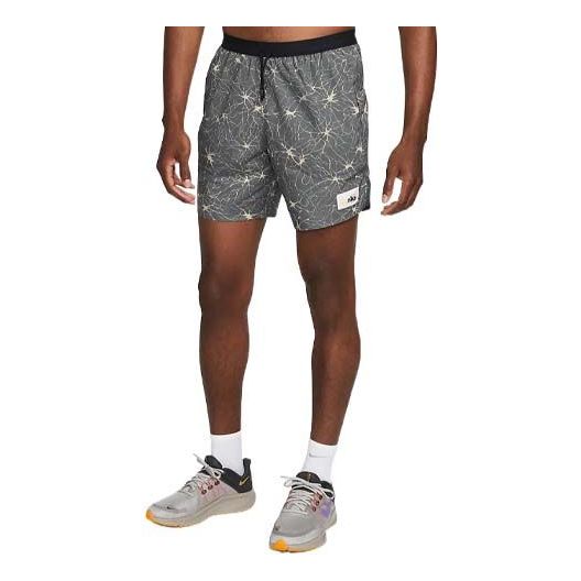 Image of Men's Nike Full Print Logo Casual Shorts Gray DQ4767-068