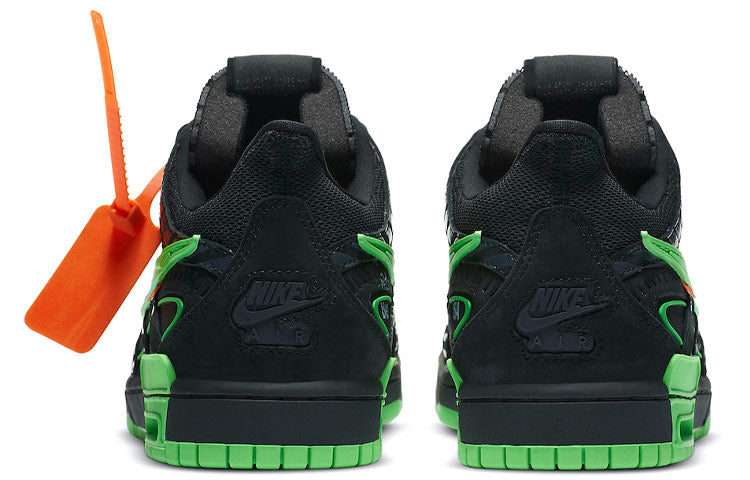 Image of Nike Off-White x Air Rubber Dunk 'Green Strike' CU6015-001