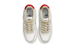 Image of (GS) Nike Air Force 1 LV8 S50 'Light Stone University Red' DB1561-100