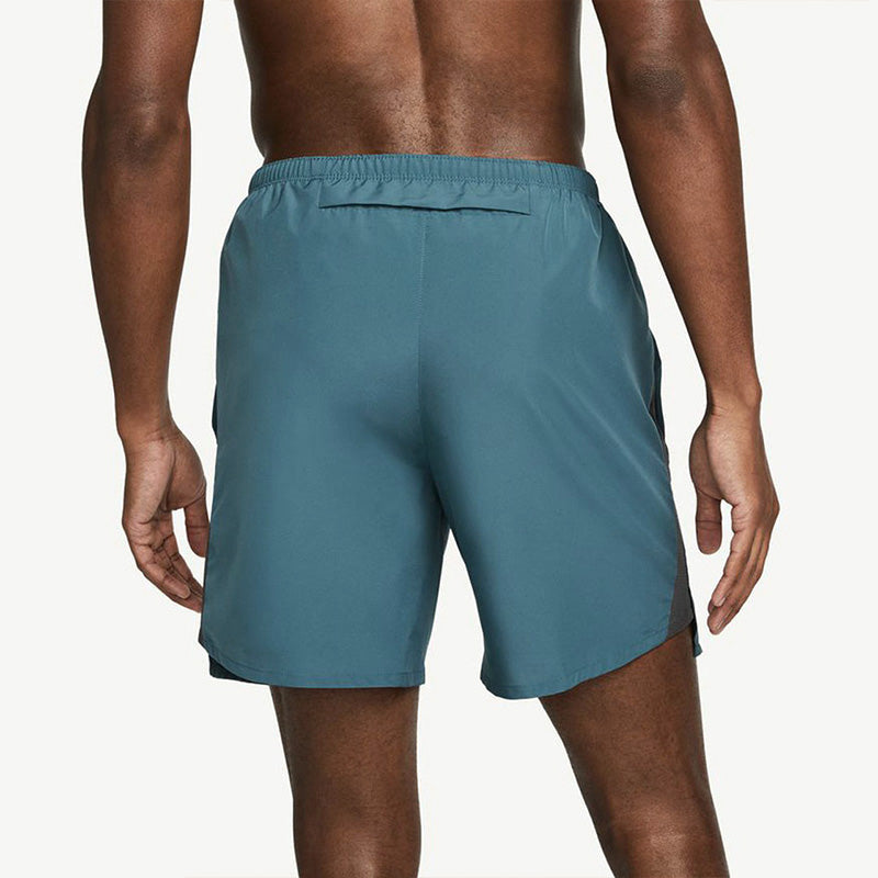 Men's Nike Casual Running Lightweight Breathable Solid Color Sports Shorts Green