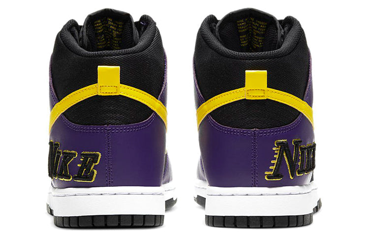 Image of Nike Dunk High Premium EMB 'Lakers' DH0642-001