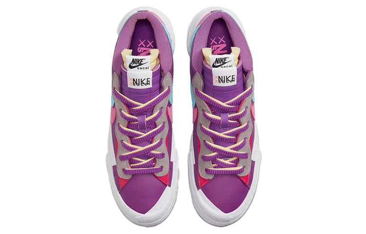 Image of Nike KAWS x sacai x Blazer Low 'Purple Dusk' DM7901-500