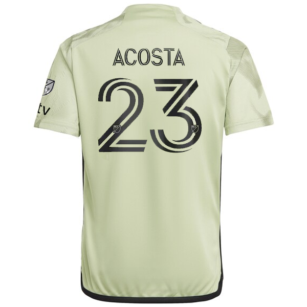 Image of adidas LAFC Acosta Auswärtstrikot mit MLS + Apple TV-Patches 23/24 (Grün)