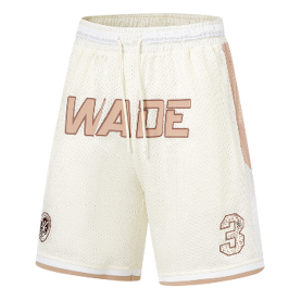 Image of Li-Ning Way of Wade Hall of Fame 2023 Basketball Shorts 'Beige' AAPT733-2