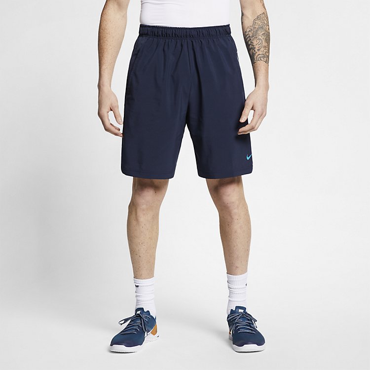 Image of Nike Linear Dry Vision 4.0 Training Shorts 'Obsidian White' AQ0451-451