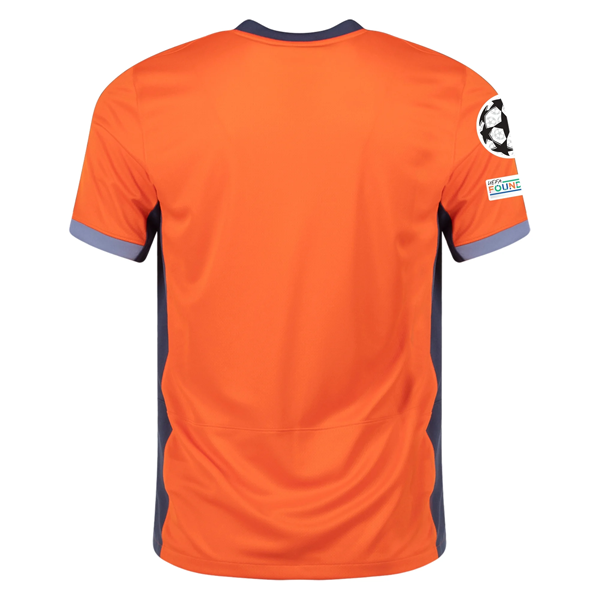 Image of Nike Inter Milan Third Jersey w/ Champions League Patches 23/24 (Safety Orange/T