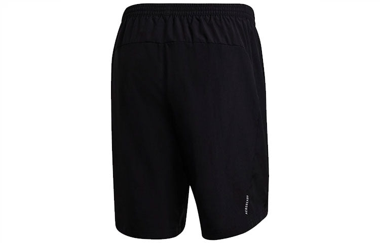 Image of adidas Run It Short Quick Dry Running Sports Shorts Black FS9808