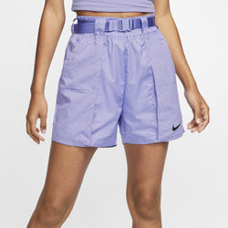 Image of (WMNS) Nike AS W Nike Sportswear SWSH Short WVN LIGHT THISTLE CJ3808-569